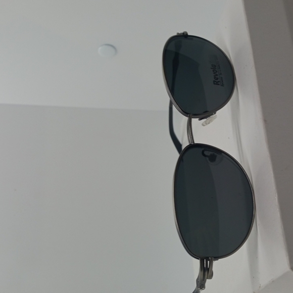 NWT UNISEX REVOLUTION EYEGLASS FRAMES & CLIP ON SUNGLASSES 617 GRAY - Picture 4 of 5